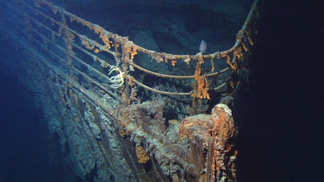 Ilustrasi bangkai kapal Titanic. Foto: NOAA/Institute for Exploration/University of Rhode Island (NOAA/IFE/URI) via Wikimedia Commons