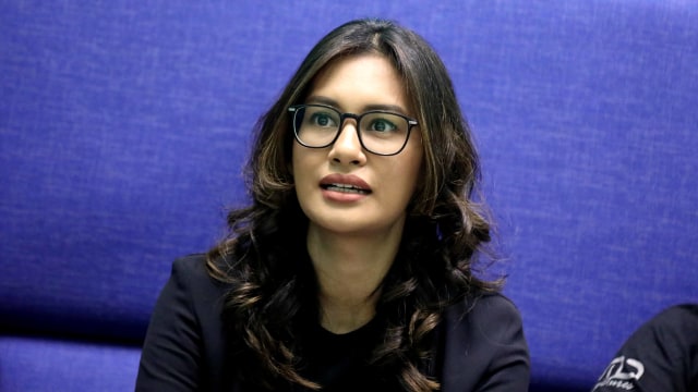 Pemain film Twivortiare Raihaanun saat berkunjung ke kantor kumparan. Foto: Melly Meiliani/kumparan