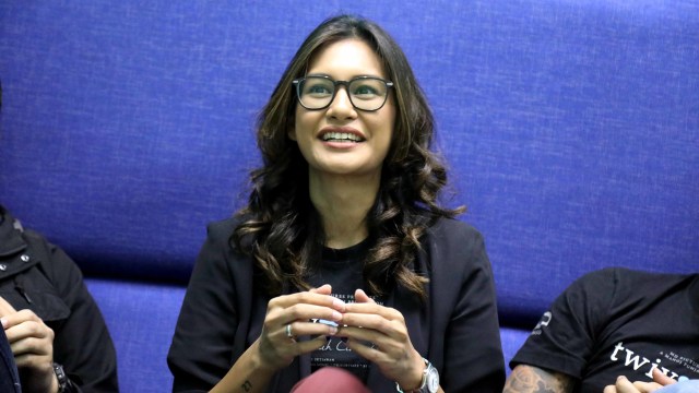 Pemain film Twivortiare Raihaanun Soeriaatmadja saat berkunjung ke kantor kumparan. Foto: Melly Meiliani/kumparan