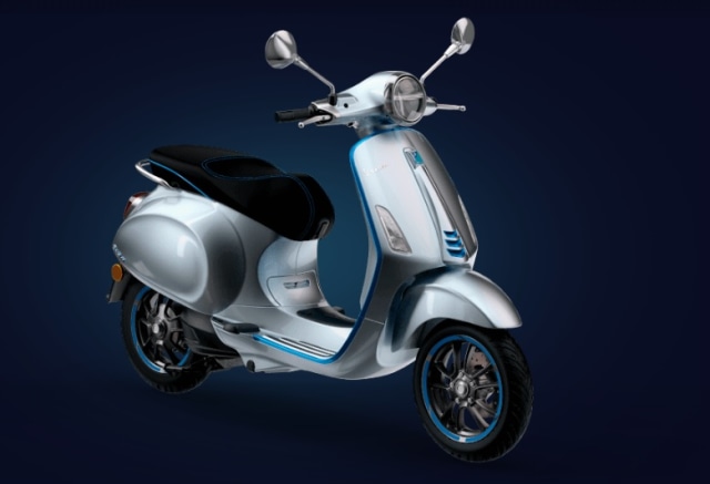 Vespa Elettrica bertenaga listrik. Foto: Istimewa