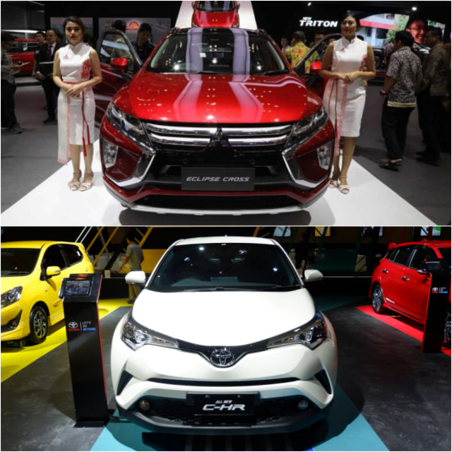 Komparasi Mitsubishi Eclipse Cross Vs Toyota C-HR Foto: Aditya Pratama Niagara