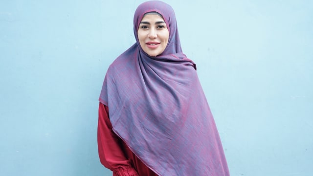 Artis Cinta Penelope saat ditemui dikawasan Tendean, Jakarta, Rabu, (28/8). Foto: Dok. Ronny