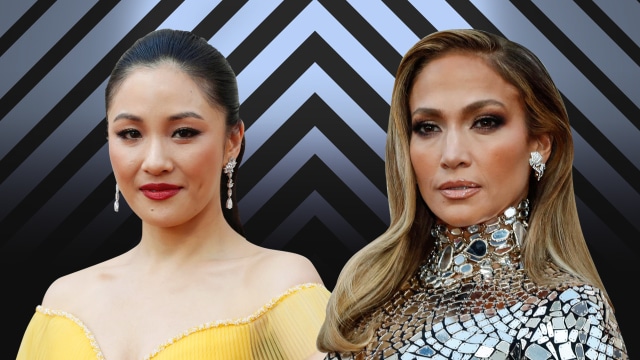 Constance Wu dan Jennifer Lopez Foto: Grafik: Putri Sarah Arifira/kumparan