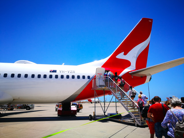 Pesawat Qantas Foto: Shutter Stock