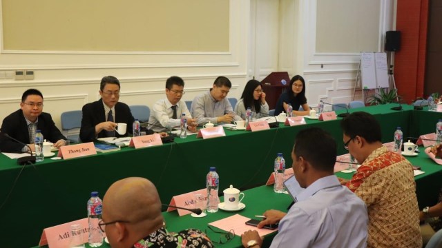 Kegiatan Diplomat Senior peserta Sesparlu dalam kunjungan ke China. Foto: Dok. Sesparlu