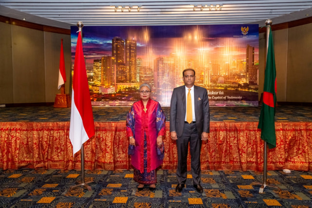 Gelar Resepsi Diplomatik, KBRI Dhaka Dorong Peningkatan Kerja Sama