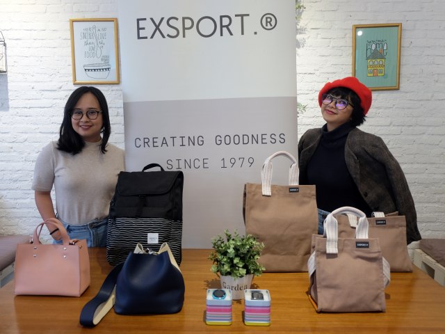 Dina Haris, Marketing Communication Manager EXSPORT & Tania Avianti, Product Manager EXSPORT Dok: Menang.in