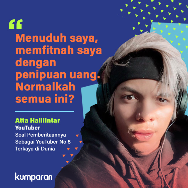 Atta Halilintar Foto: Putri Arifira/ kumparan.