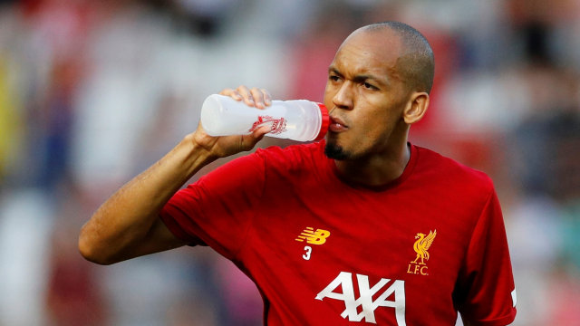 Fabinho, gelandang Liverpool. Foto: Phil Noble/Reuters
