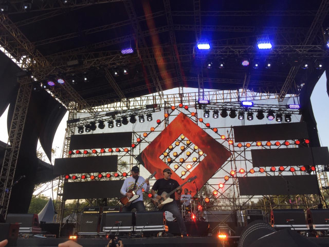 Penampilan NTRL di panggung Hodgepodge Superfest 2019. Foto: Dok. kumparan/Hesti Widianingtyas