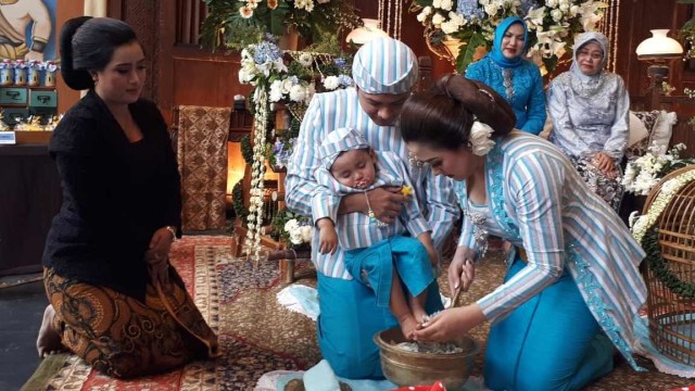 Suasana ulang tahun putra Vicky Shu. Foto: Aditia Noviansyah/kumparan