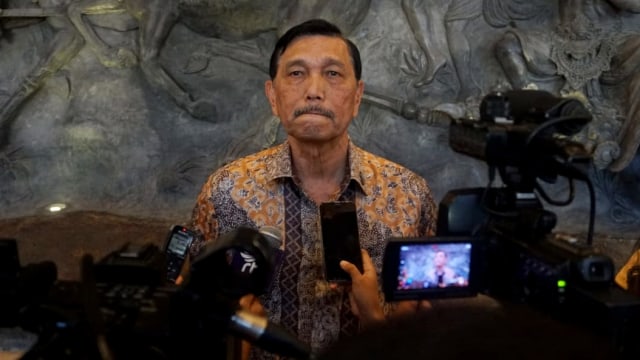 Menko Maritim Luhut Binsar Panjaitan di acara penutupan Our Ocean Conference 2018 di Nusa Dua Bali, (30/10). Foto: Abil Achmad Akbar/kumparan