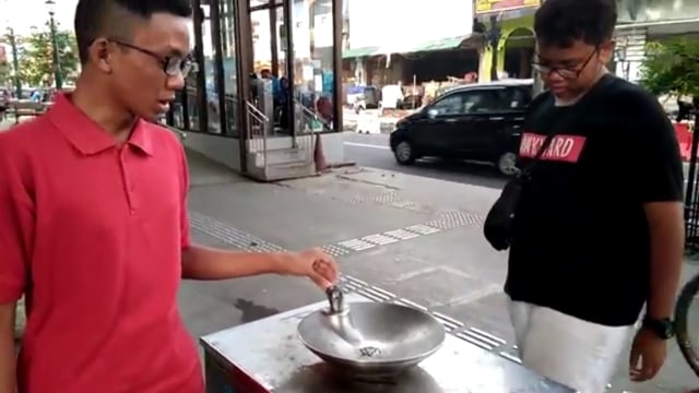 Kran air minum yang ada di kawasan Malioboro. Foto: Istimewa.