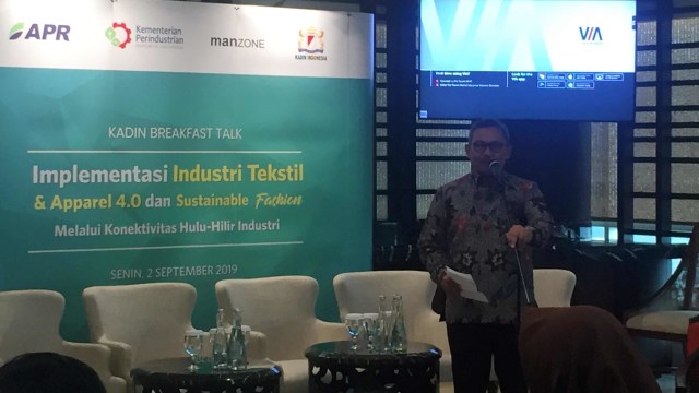 Diskusi di Menara Kadin soal Implementasi Industri Tekstil. Foto: Moh Fajri/kumparan