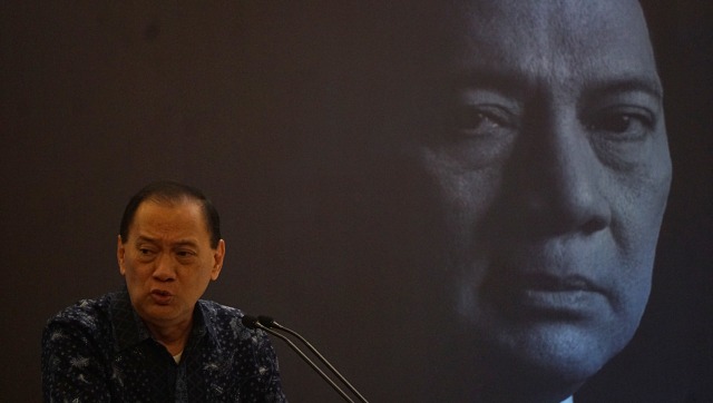 Mantan Gubernur BI, Agus Martowardojo memberikan sambutan saat peluncuran buku 'Agus Martowardojo' di Bank Indonesia, Jakarta, Senin (2/9). Foto: Fanny Kusumawardhani/kumparan