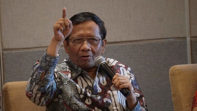 Mahfud MD hadiri dialog kehidupan beragama dengan tema "Konservatisme Beragama di Tahun Politik" di Jakarta. Foto: Fanny Kusumawardhani/kumparan