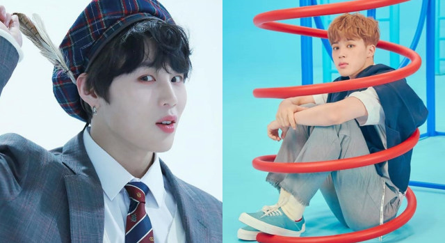 Kolase Ha Sung Woon dan Jimin BTS Foto: Instagram/@official.hasungwoon @bts.bighitofficial