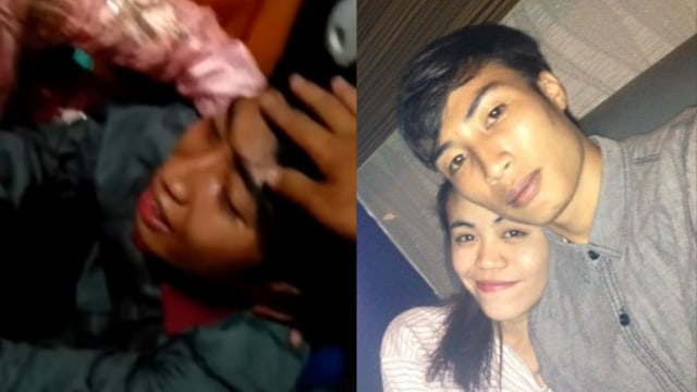 Pria menangis lihat kekasih yang sudah dipacari lebih dari enam tahun akan dinikahi orang lain. Foto: Facebook/Q-kie Mho