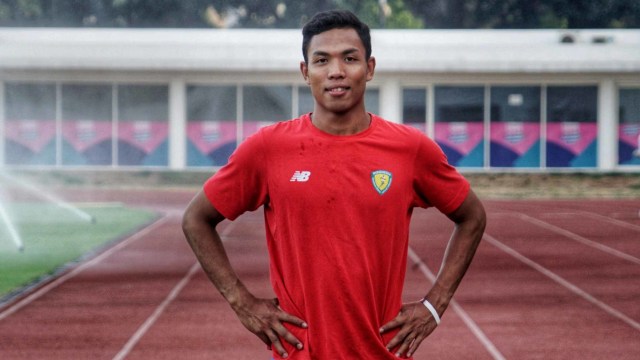 Pelari Indonesia, Lalu Muhammad Zohri. Foto: Helmi Afandi/kumparan