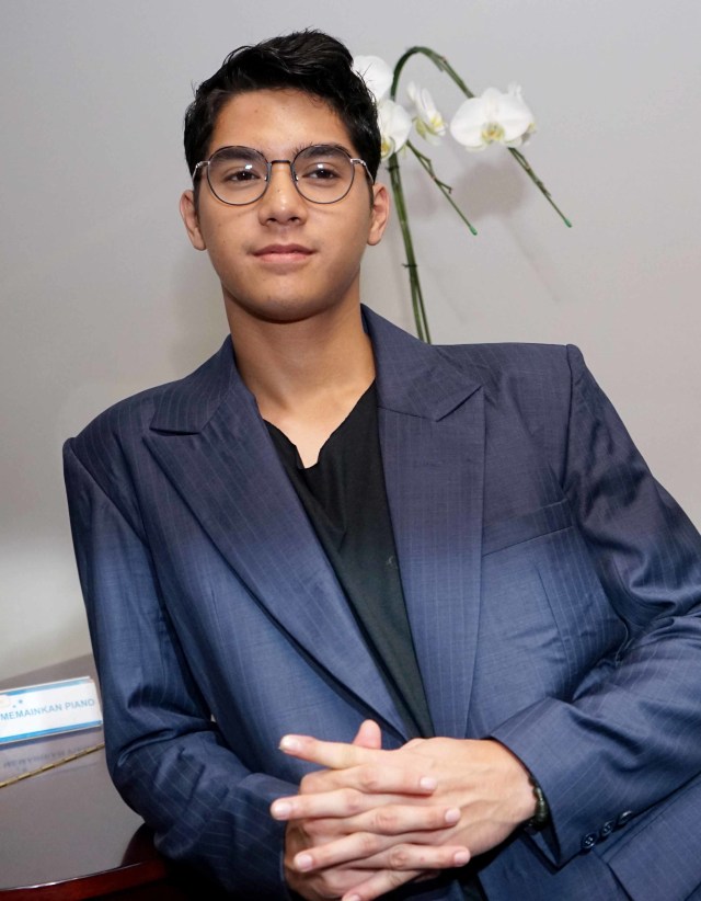 Artis Al Ghazali saat hadir di konferensi pers film Kembalinya Anak Iblis di Grand Indonesia, Jakarta, Selasa, (3/9). Foto: Ronny