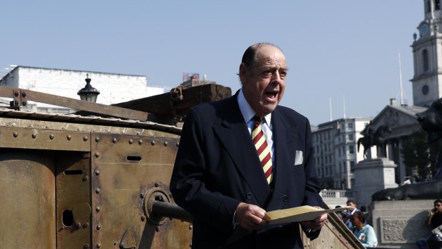 Anggota Parlemen Inggris, Nicholas Soames. Foto: AFP/ADRIAN DENNIS 