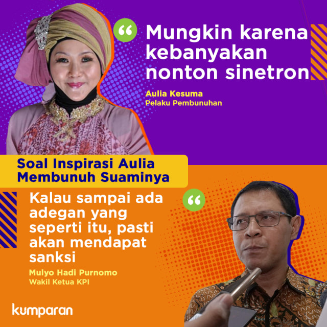 Inspirasi Aulia dalam melakukan pembunuhan. Foto: Sabryna Putri Muviola/kumparan