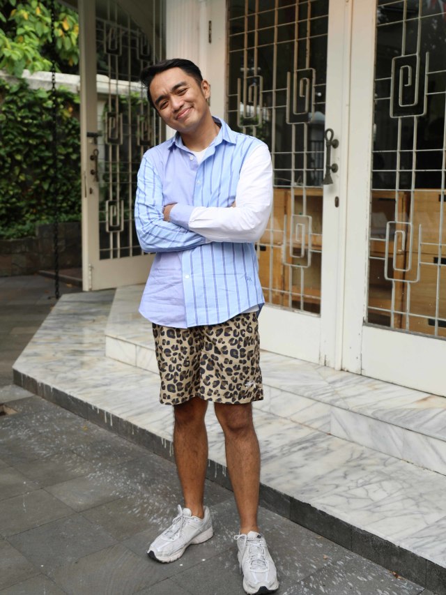 DJ Dipha Baru saat berkunjung ke kantor kumparan, Rabu (4/9). Foto: Melly Meiliani/kumparan