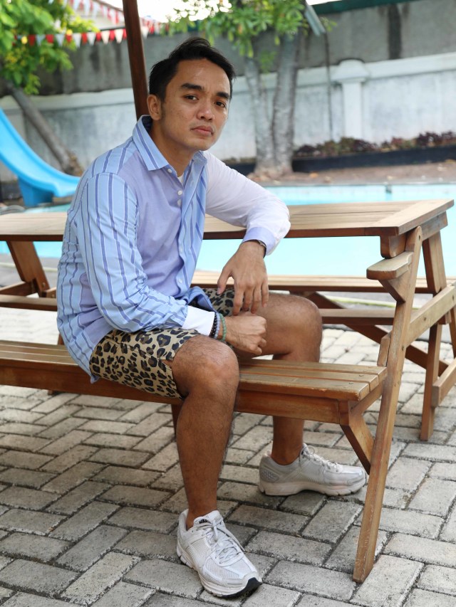 DJ Dipha Baru saat berkunjung ke kantor kumparan, Rabu (4/9). Foto: Melly Meiliani/kumparan