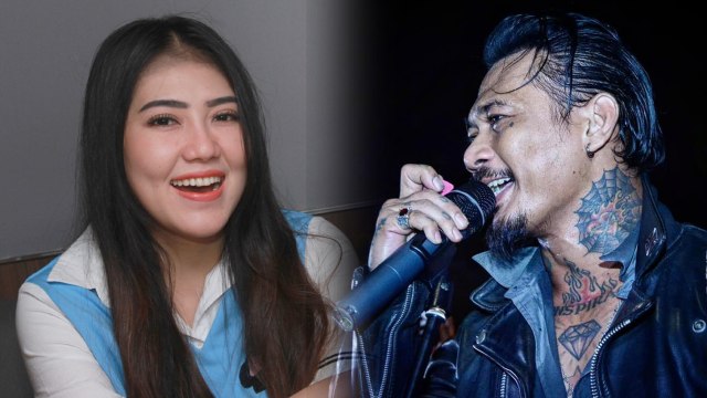 Via Vallen dan Jerinx SID. Foto: Dok.	Munady Widjaja dan Instagram/@jrxsid