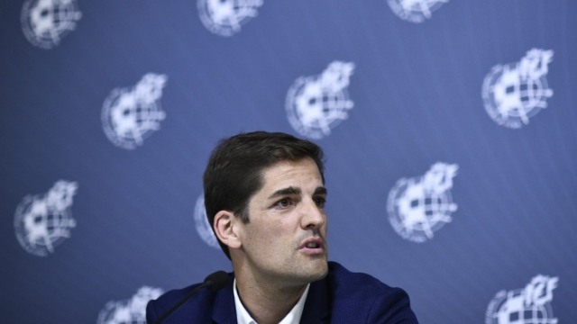 Pelatih Timnas Spanyol, Robert Moreno. Foto: OSCAR DEL POZO / AFP