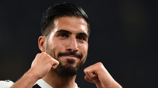Emre Can merayakan gol ke gawang Udinese pada Serie A 2018/19. Foto: AFP/Miguel Medina