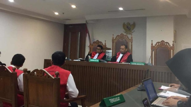 Sidang Kerusuhan 21-22 Mei 2019 di Pengadilan Negeri Jakarta Pusat. Foto: Adhim Mugni/kumparan