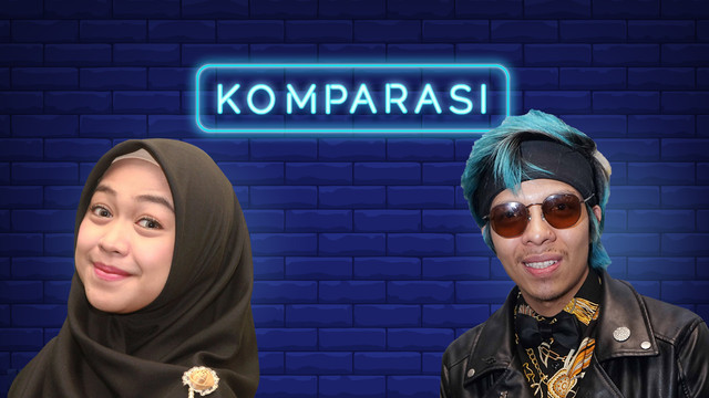 Komparasi duo YouTuber, Ria Ricis dan Atta Halilintar Foto: Infografik Sabryna Putri Muviola/kumparan