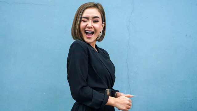 Artis Cita Citata saat ditemui dikawasan Tendean, Jakarta, Kamis, (5/9). Foto: Dok. Ronny