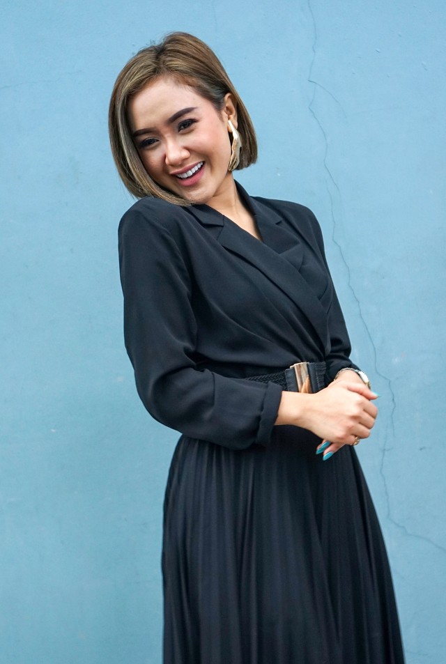 Artis Cita Citata saat ditemui dikawasan Tendean, Jakarta, Kamis, (5/9). Foto: Dok. Ronny