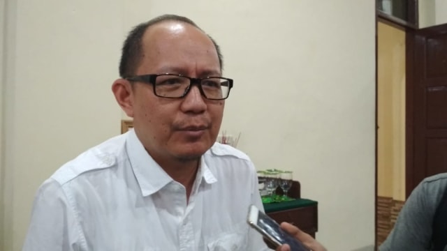 JPU KPK, Subari Kurniawan saat diwawancarai awak media di Pengadilan Tipikor Tanjungkarang, Kamis (5/9) | Foto : Obbie Fernando/Lampung Geh