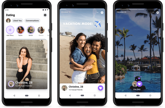 Fitur kencan online Facebook Dating Foto: Facebook