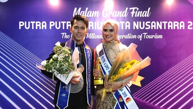 Reza dan Afra, wakil Aceh di ajang PPPN 2019. Dok. Disbudpar Aceh