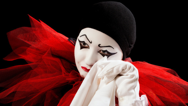 Ilustrasi Badut Pierrot Sedih. Foto: Getty Images