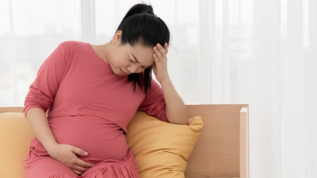 ilustrasi ibu hamil sakit Foto: Shutterstock