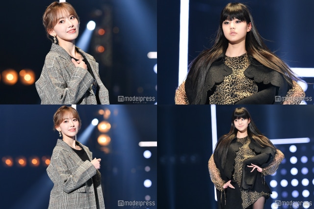 Miyawaki Sakura dan Jang Wonyoung. (Foto: modelpress/mdpr.jp)