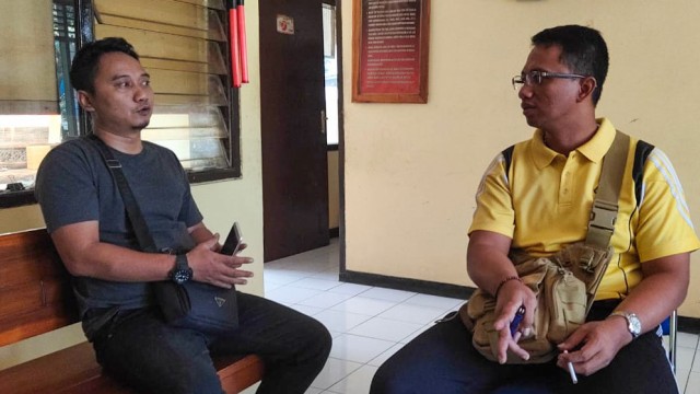 Suami yang dilaporkan istri karena penipuan. Foto: Dok. Kumparan