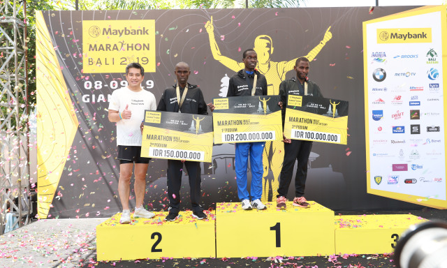 Pelari asal Afrika Dominasi Podium Maybank Marathon Bali 2019