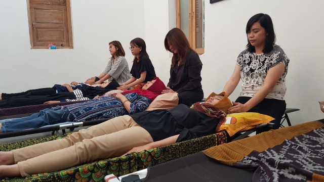 Access Bars yang diterima oleh para peserta. Foto: jay.