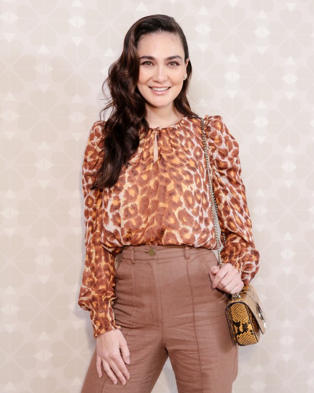 Luna Maya saat menghadiri fashion show Kate Spade Spring 2020 di New York Fashion Week. Foto: dok. Kanmo Group