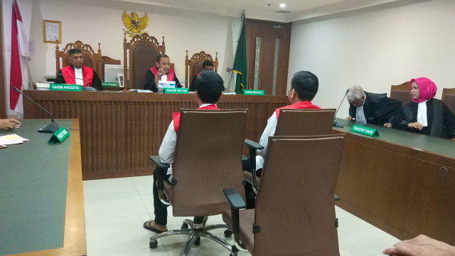 Sidang vonis kerusuhan 21-22 Mei di Pengadilan Negeri Jakarta Pusat. Foto: Adhim Mugni Mubaroq/kumparan