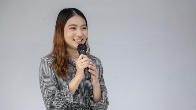 Ilustrasi public speaking. Foto: Shutterstock