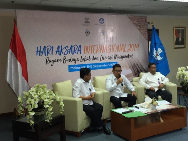 com-Dikdasmen Kemendikbud, Hari Aksara Internasional 2019 Foto: Dok. Dikdasmen Kemendikbud