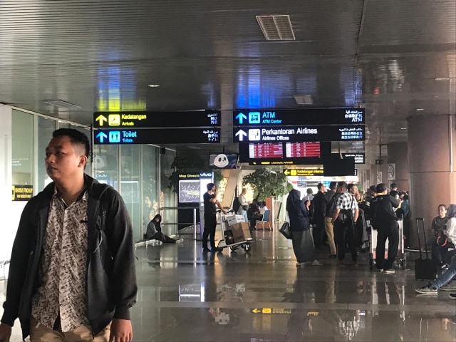 Penerbangan di Bandara Supadio Pontianak menuju bandara lainnya di Kalbar hari ini kembali normal, Selasa (10/9). Foto: Teri/Hi!Pontianak
