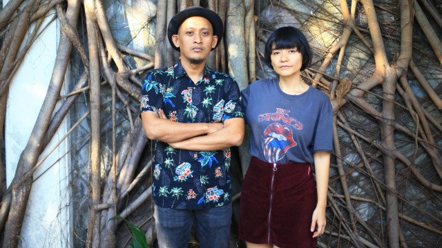 Stars and rabbit saat berkunjung ke Kantor kumparan. Foto: Dicky Adam Sidiq/kumparan